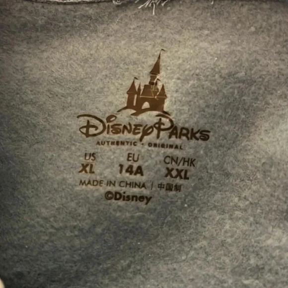 Disney Lilo and Stitch Blue Hoodie Hooded Sweater - Picture 4 of 4